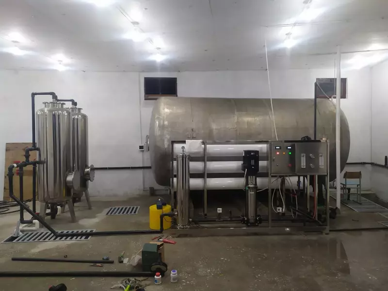 2020 год, Кашкадарьинская обл., г.Карши, Цех по производству воды , мощность: 6 м3/ч