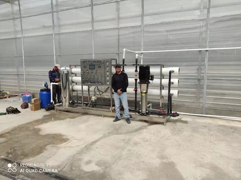 2021 год, Бухарская обл., г.Жондор, Теплица, мощность: 12 м3/ч