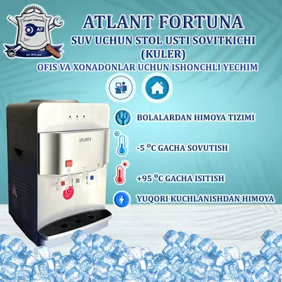 ATLANT-F YLR-LW-0.7-5-97BTA suv sovutgichi, kul rangli