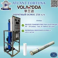Система обратного осмоса HLDRO-250LPH (VOLARDDA) ООО "Atlant Fortuna"