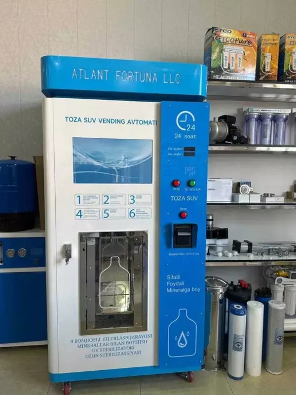 Suv sotish vending apparati, model XL-01