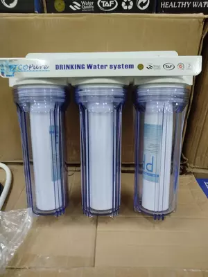 FTCOPure Drinking Water System ichimlik suvi filtri tizimi, 3 bosqichli filtrlash (PPF + UDF + CTO)