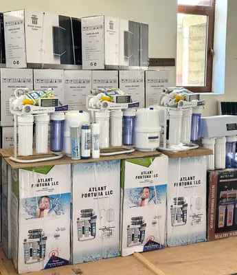 Atlant Fortuna suv filtri, 8 bosqichli filtrlash, 16 l/soat