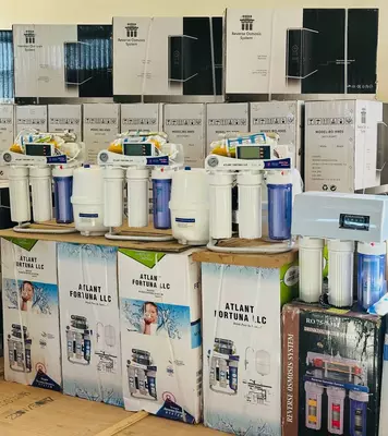 Atlant Fortuna suv filtri, 8 bosqichli filtrlash, 16 l/soat