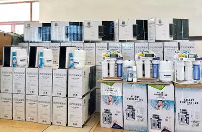 Atlant Fortuna suv filtri, 8 bosqichli filtrlash, 16 l/soat