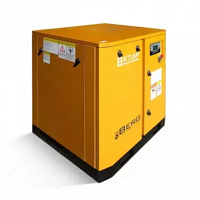 Berg vk-7.5 p kamar bilan boshqariladigan vintli kompressor