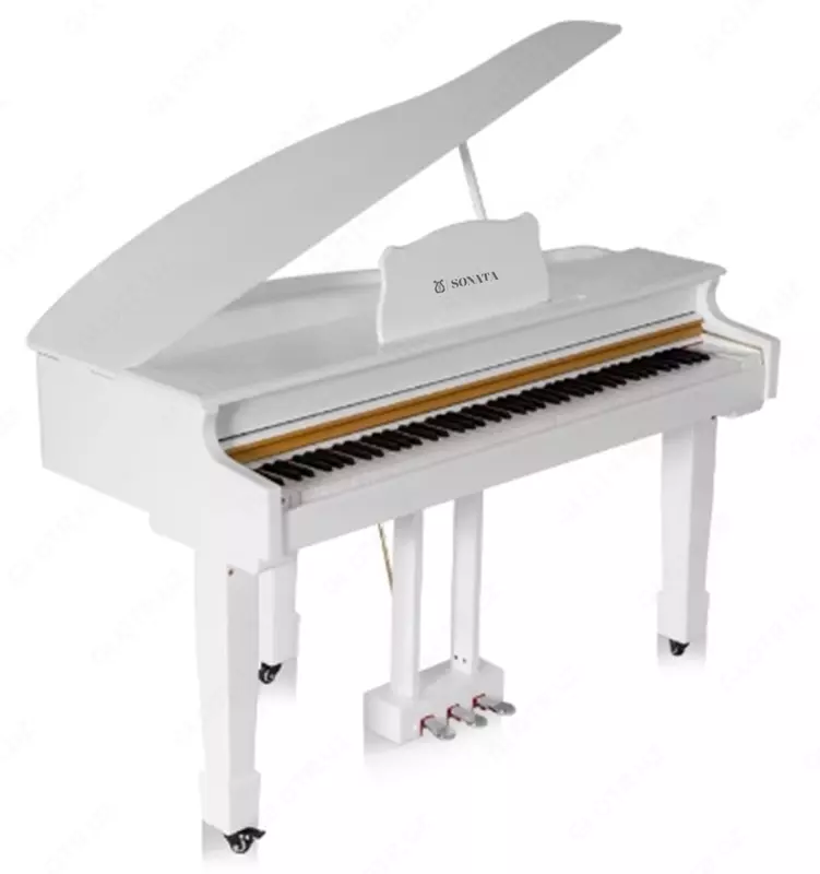 Цифровой Кабинетный рояль SONATA. Белый.