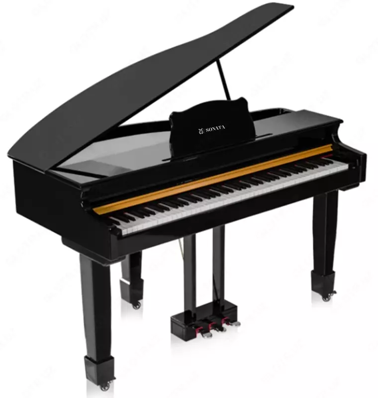 Цифровой Кабинетный рояль SONATA. Белый.