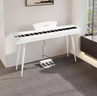 SONATA Raqamli pianino oq rang