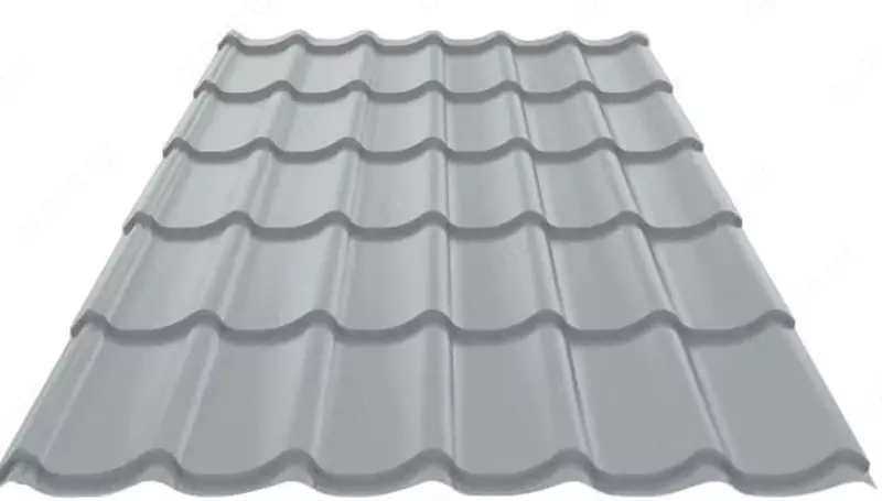 Металлочерепица Ламонтерра Х (NormanMP-7024-0.5) - 79 672 сум