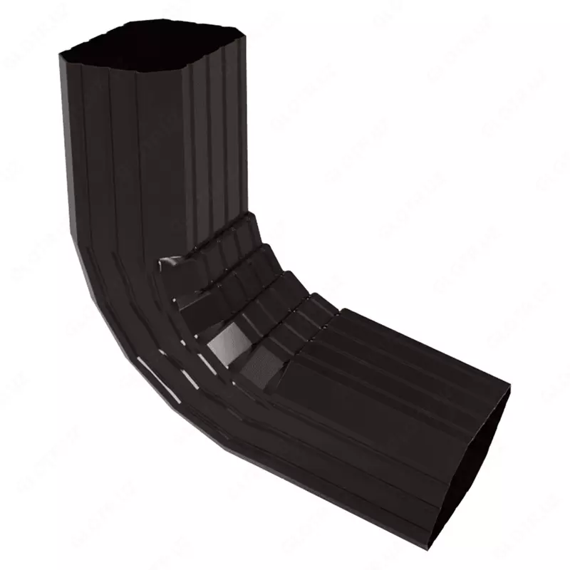 Колено трубы 76х102 (60°) МП БЮДЖЕТ (ПЭ-8017-0.5) - 22 100 сум