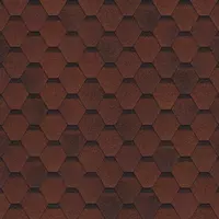 ТЕХНОНИКОЛЬ Гибкая черепица  Финская  Соната Красный