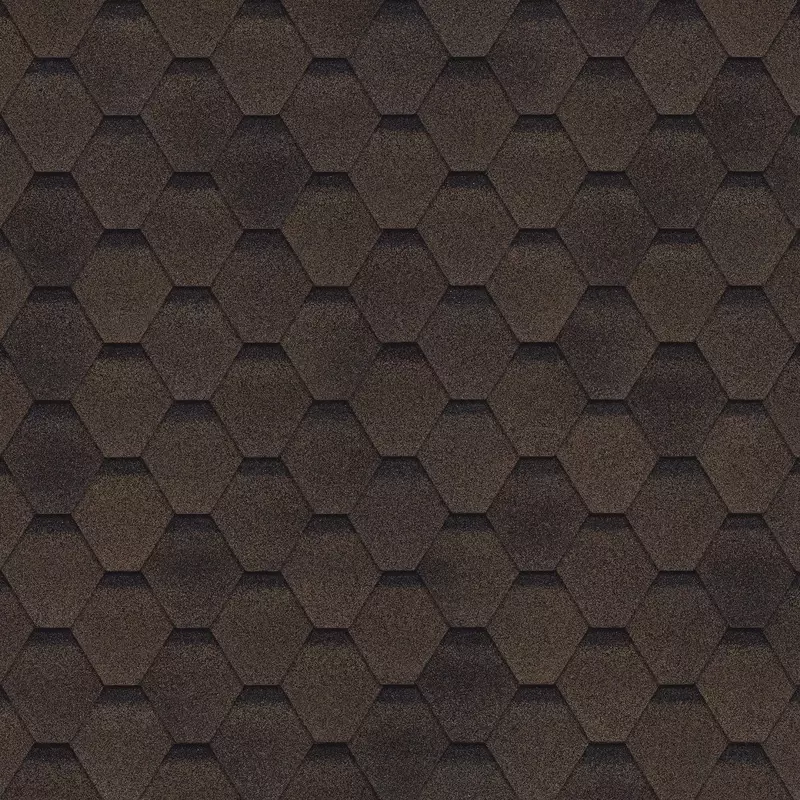 ТЕХНОНИКОЛЬ Гибкая черепица  Финская  Соната Коричневый