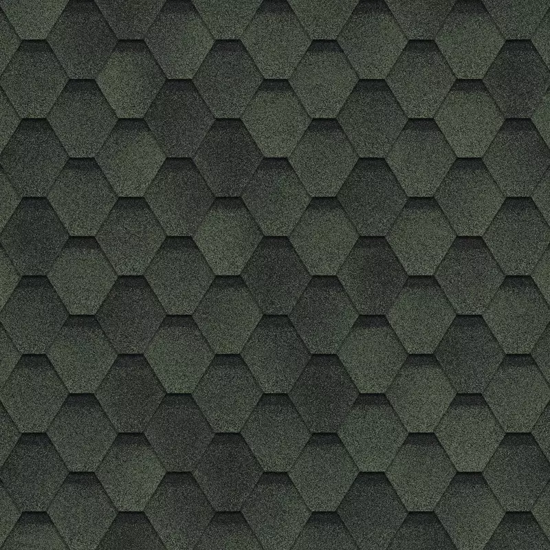 ТЕХНОНИКОЛЬ Гибкая черепица  Финская  Соната Зеленый