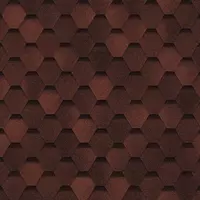 ТЕХНОНИКОЛЬ Гибкая черепица  Оптима  Соната Красный