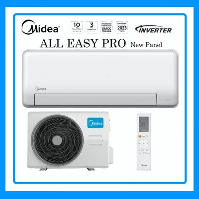 Inverter konditsioner Midea Model ALL EASY PRO yangi panel 18 Inverter