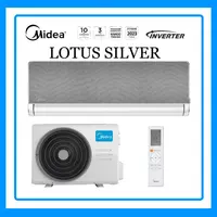 Инверторный Кондиционер Midea Модель LOTUS Silver 12 Quattro Inverter