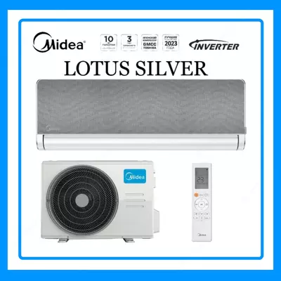 Инверторный Кондиционер Midea Модель LOTUS Silver 12 Quattro Inverter