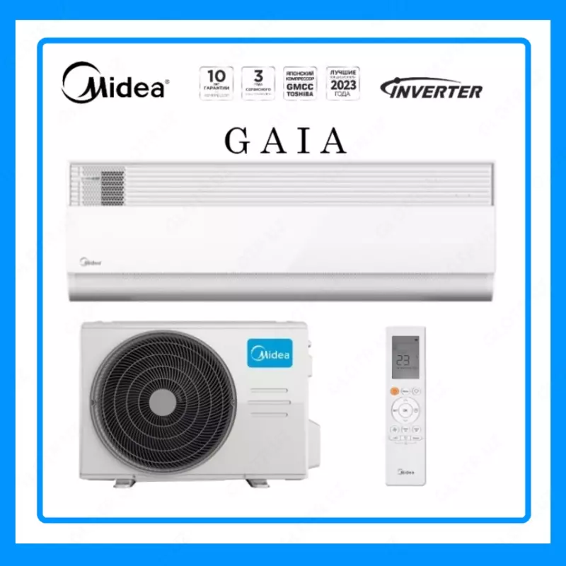 Инверторный Кондиционер Midea Модель GAIA 12 Quattro Inverter