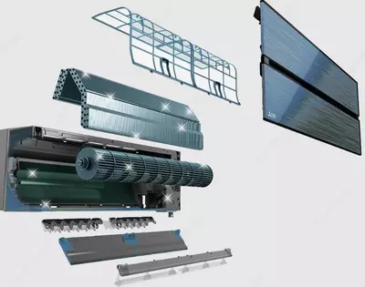 Чистка передней понели кондиционера в ташкенте