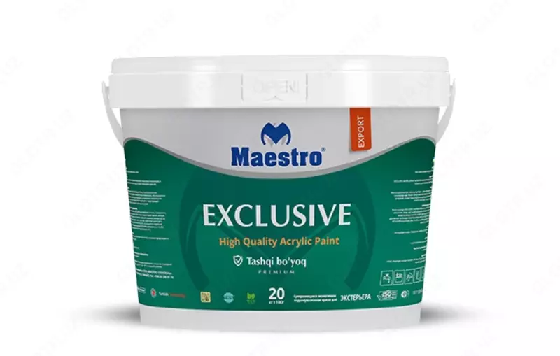 Водоэмульсионная краска для экстерьера (фасадная) EXCULISIVE 10 кг