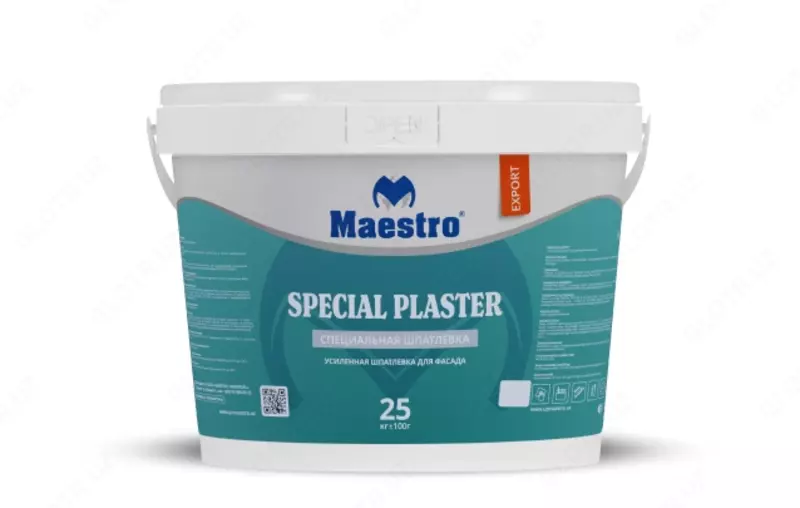 Fasadning mustahkamlangan shlaksi MAXSUS GIVA 25 kg - 155 522 so'm