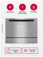   Настольная посудомойка Hansa ZWM536SH новая в упаковке с доставкой!