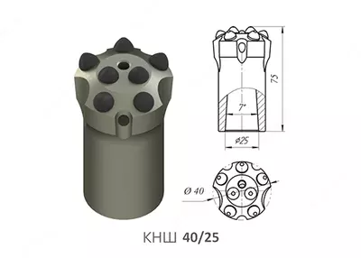 Буровая коронка D152 / QL50 BIT