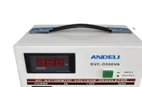Стабилизатор напряжения ANDELI SVC-D500VA (Bypass) - 528 000 сум