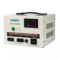 Стабилизатор напряжения ANDELI SVC-D1500VA (Bypass) - 679 000 сум