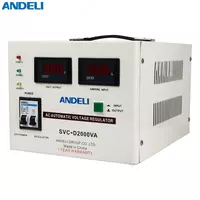 Стабилизатор напряжения ANDELI SVC-D2000VA (Bypass)