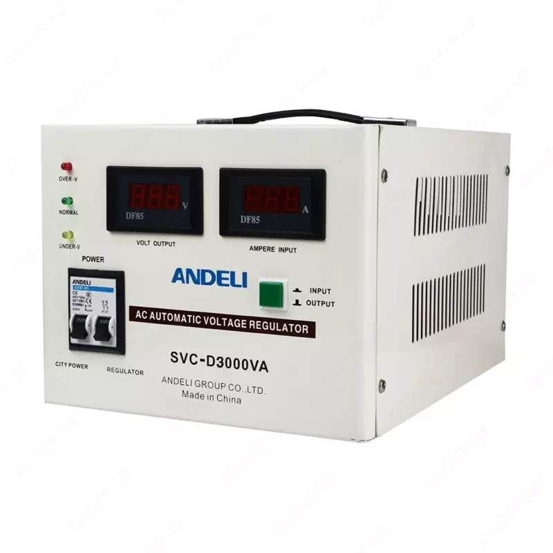 Стабилизатор напряжения ANDELI SVC-D3000VA (Bypass) - 956 000 сум