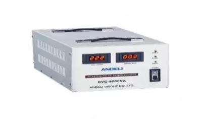 Стабилизатор напряжения ANDELI SVC-D5KVA(Bypass) - 1 346 000 сум / шт.
