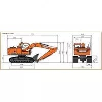 Гусеничный экскаватор Doosan DX140AF - по запросу