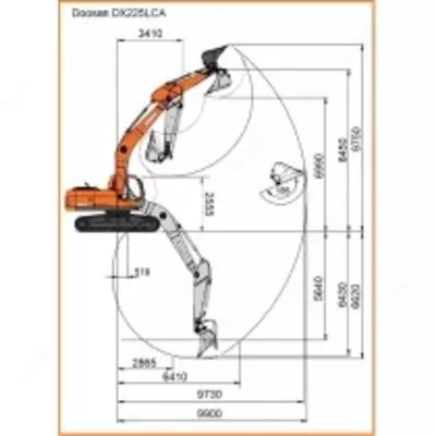 1 622 782 540 so'm / dona Doosan DX225LCA