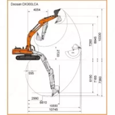 Doosan DX300LCA - 2 450 952 950 so'm / dona