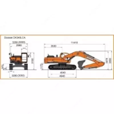 Doosan DX340 LCA-K - 2 669 081 770 so'm / dona