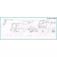 по запросу Автокран Zoomlion ZTC300V 6x4 - 30 т