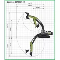 Гусеничный экскаватор Zoomlion ZE730EK-10 - по запросу