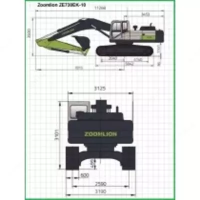 Narx so&#039;rov asosida Zoomlion ZE730EK-10