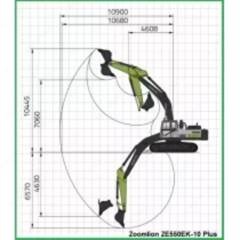 Гусеничный экскаватор Zoomlion ZE550EK-10 Plus - по запросу