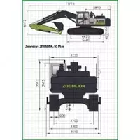 по запросу Гусеничный экскаватор Zoomlion ZE550EK-10 Plus
