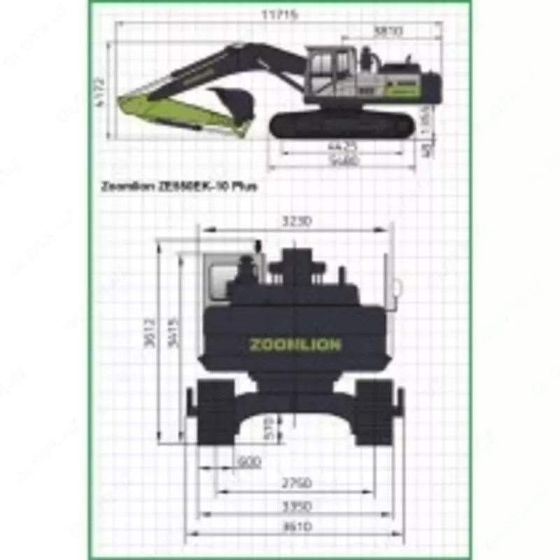 по запросу Гусеничный экскаватор Zoomlion ZE550EK-10 Plus