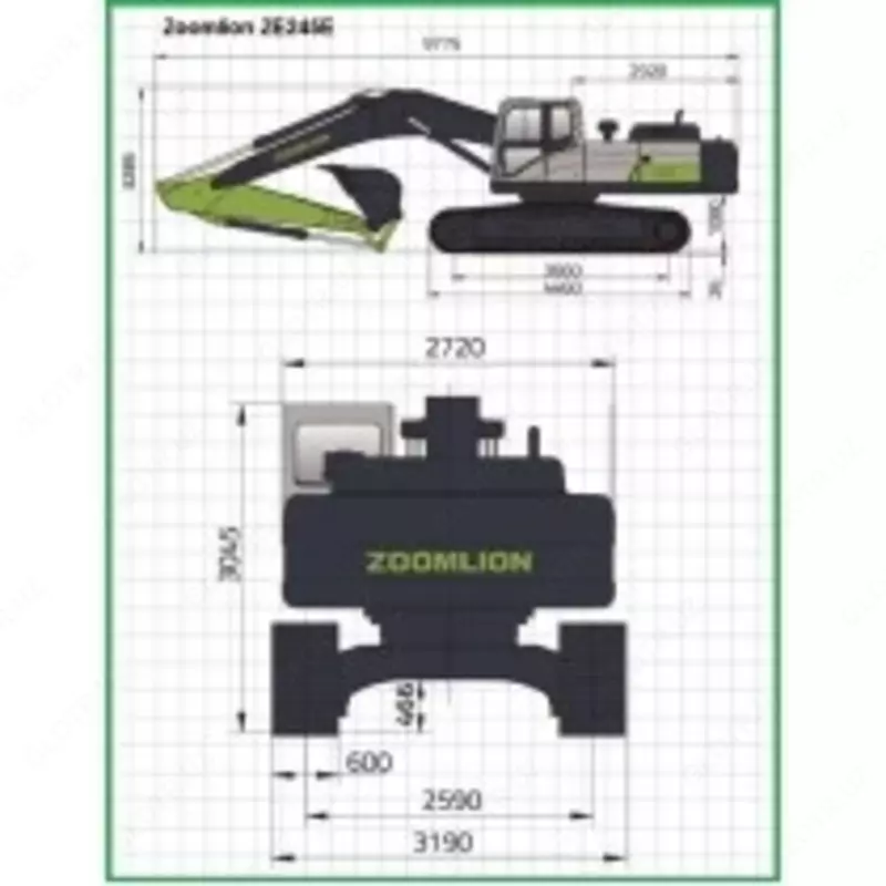 Гусеничный экскаватор Zoomlion ZE245E - по запросу