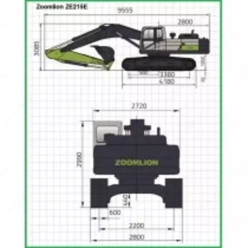 по запросу Гусеничный экскаватор Zoomlion ZE215E