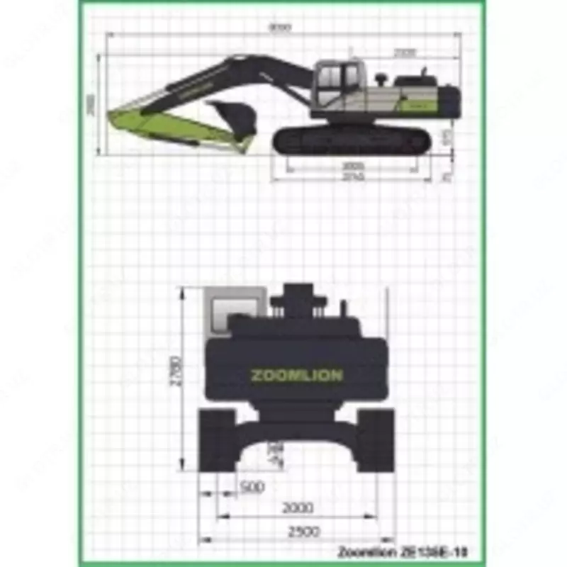 по запросу Гусеничный экскаватор Zoomlion ZE135E-10