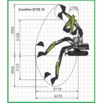 Zoomlion ZE75E-10 - Narx so&#039;rov asosida