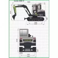 по запросу Гусеничный экскаватор Zoomlion ZE60E-10