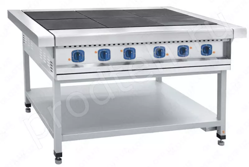 Плита эл. 6-х конфорочная без духовки ЭП-6П