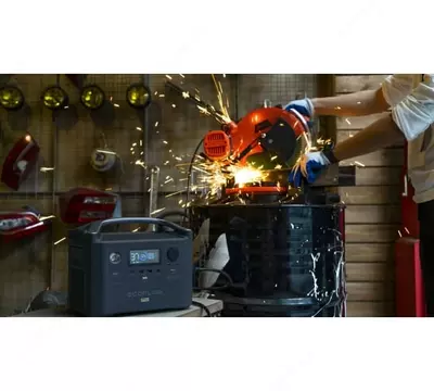 Портативная зарядная электростанция EcoFlow RIVER Pro с солнечной панелью Servis Bai Group